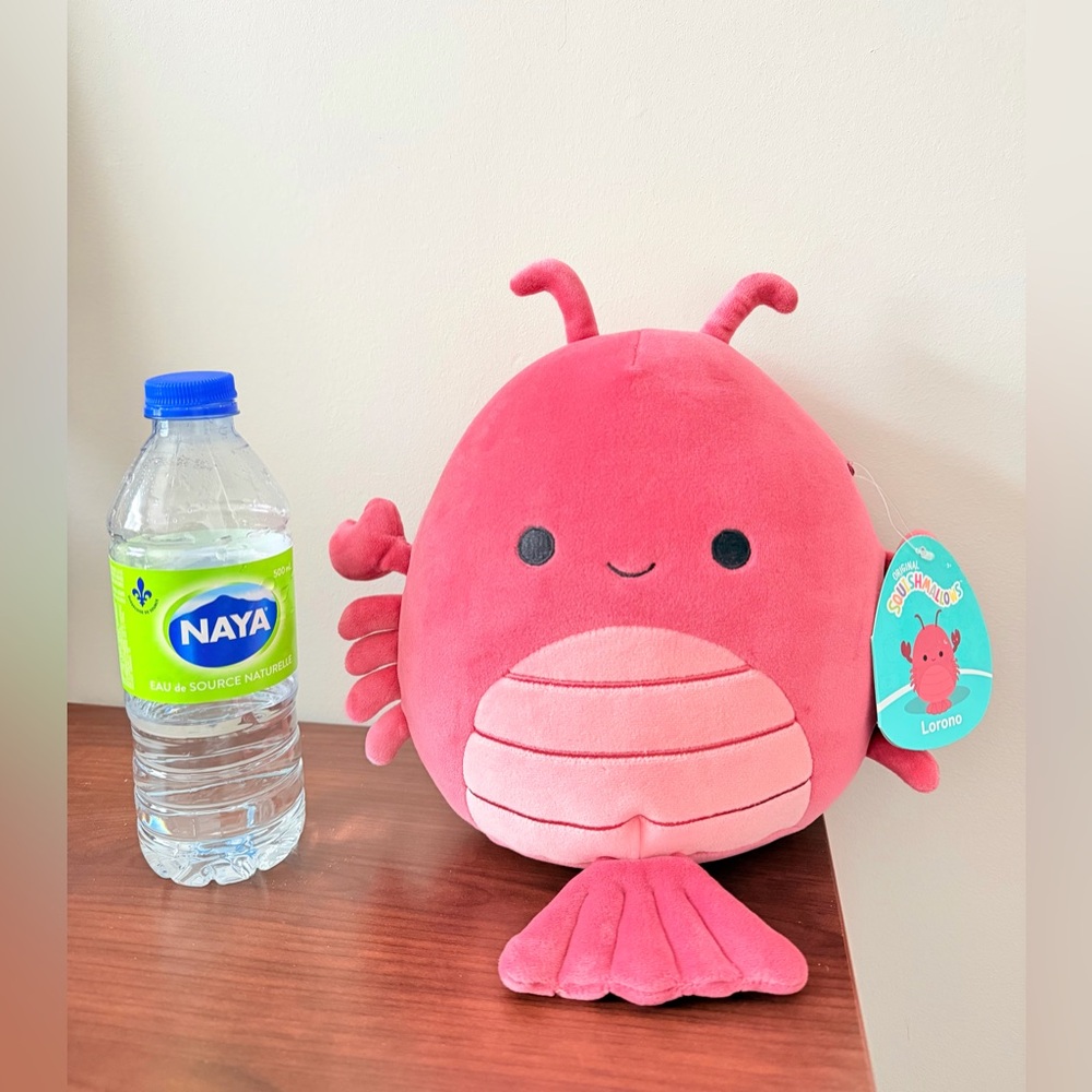Squishmallow Lorono the Lobster Plush Toy 8”